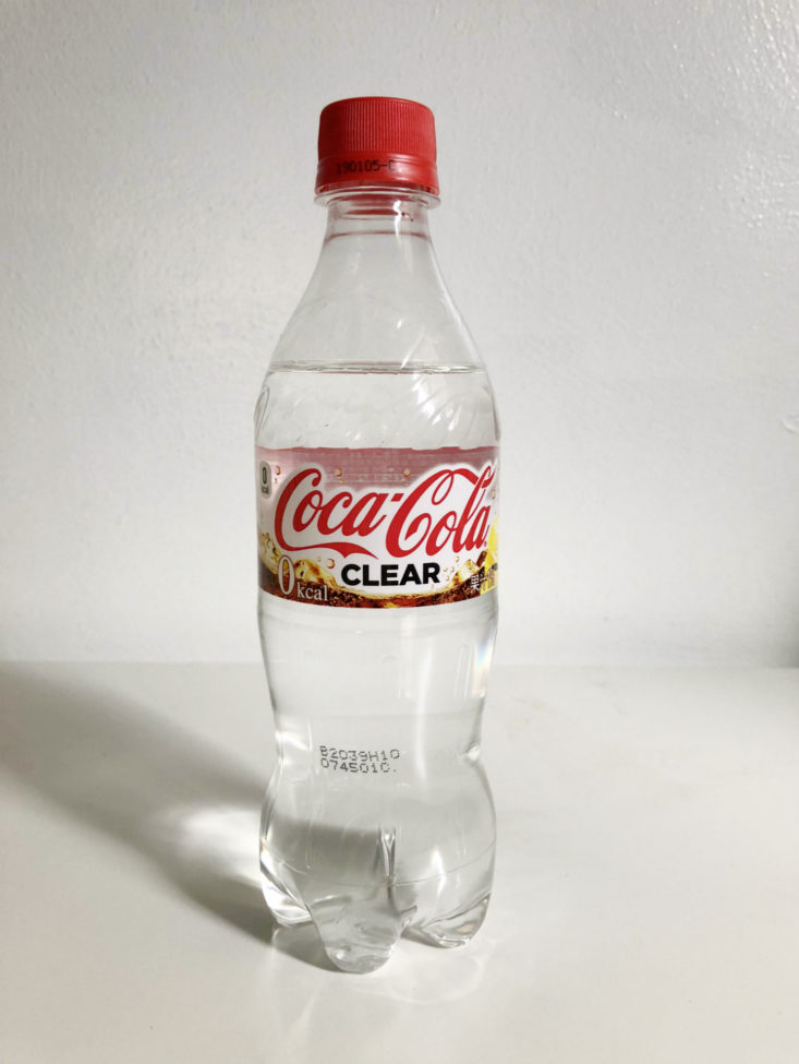 Umai Box October 2018 - Clear Coke Bottle Front
