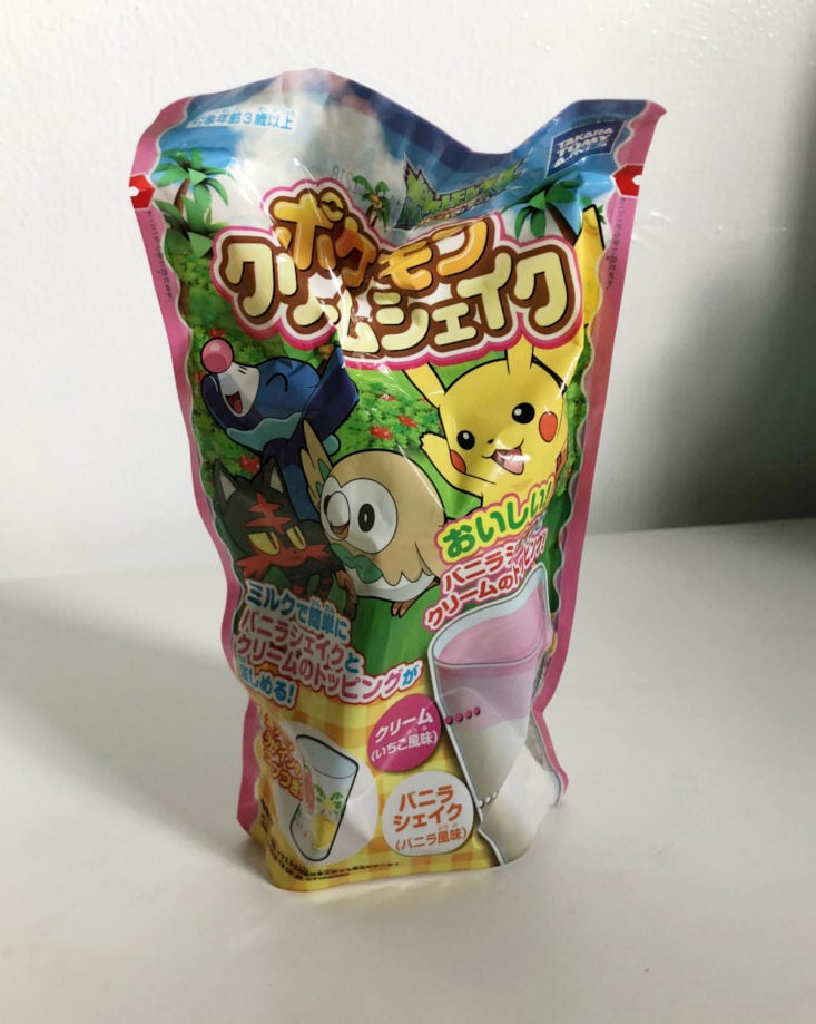 Umai Box October 2018 - Pokemon Cream Shake Front