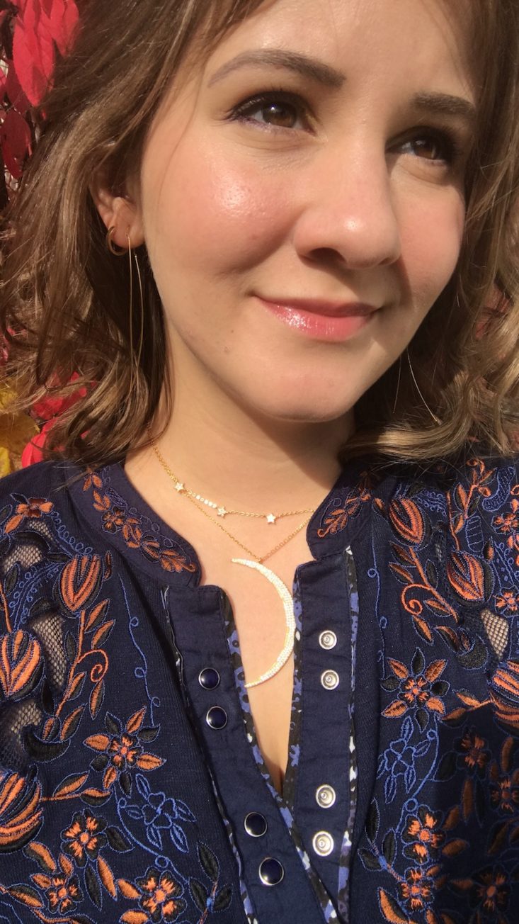 XIO Jewelry Subscription Review November 2018 - Layered Necklace Front
