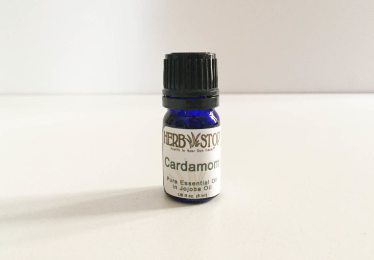 Aroma box by herb stop the sensual november 2018 - Cardamom Front