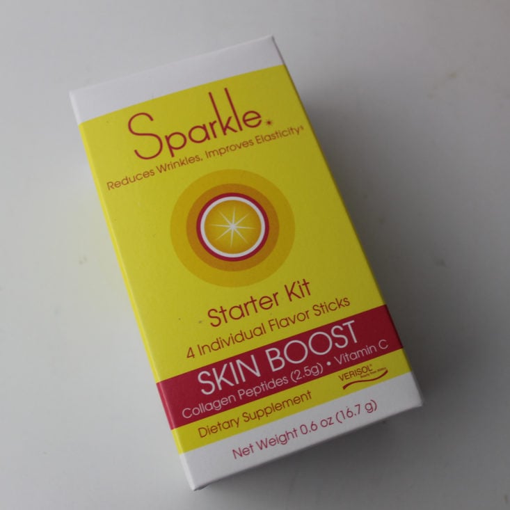 Bulu Box Weight Loss December 2018 - Sparkle Skin Boost Starter Kit Top