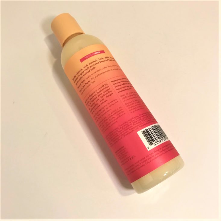 Cocotique Holiday Box December 2018 - Eden BodyWorks Hibiscus Honey Curl Hydration Shampoo, 8 oz Back Top
