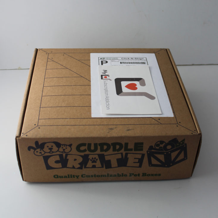 Cuddle Crate December 2018 - Box