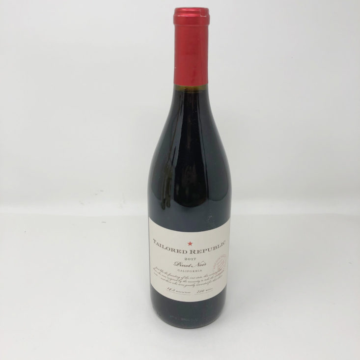 Firstleaf Wine December 2018 - 2017 Tailored Republic Pinot Noir (California) Open Top