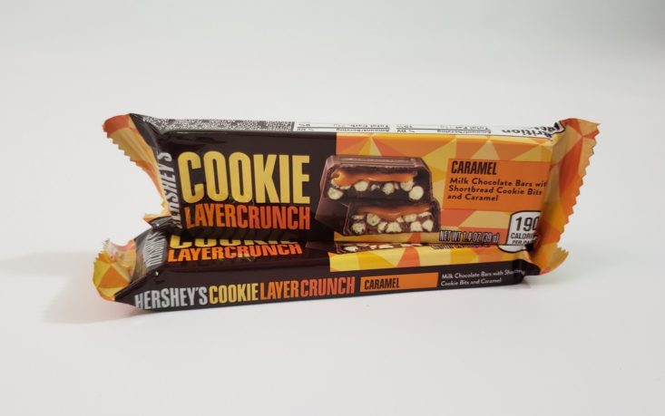 Food And Snack December 2018 - Hershey’s Cookie Layer Crunch (Caramel) Front