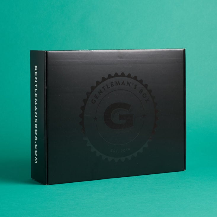 Gentlemans Box Premium Formal Edition December 2018 - Box Inside Front