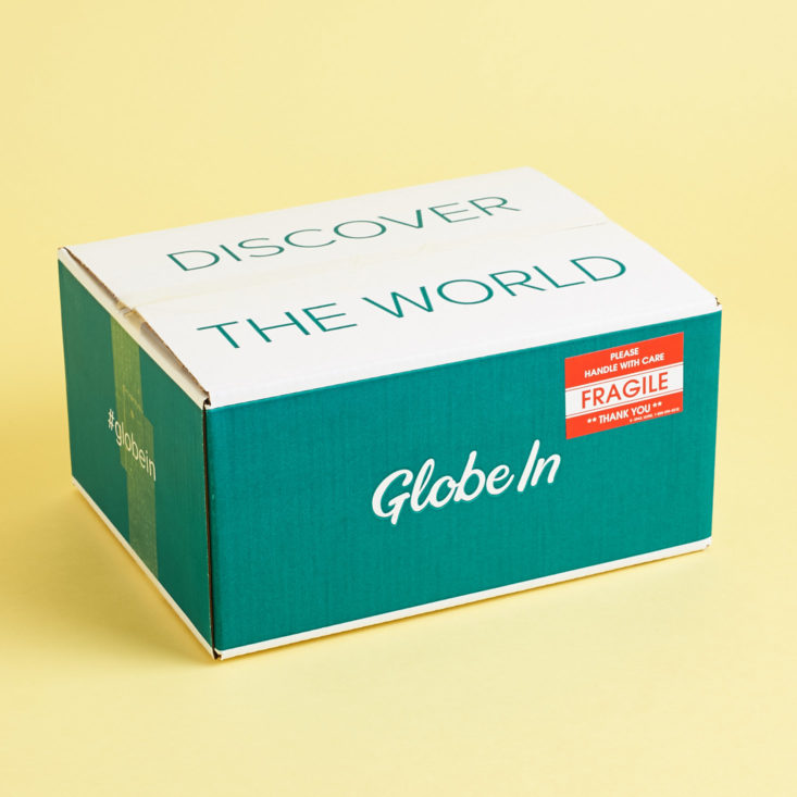 Globe In Celebrate box