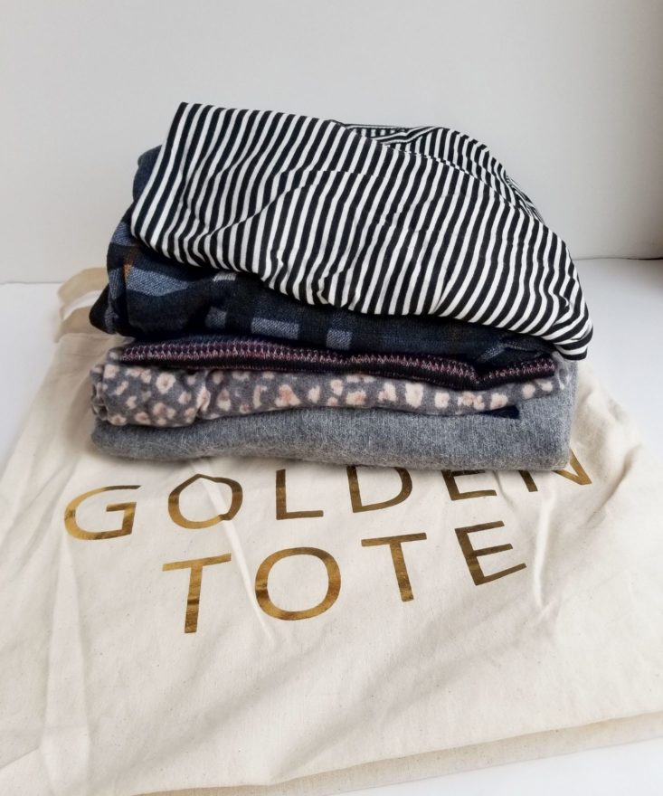 Golden Tote December 2018 all items