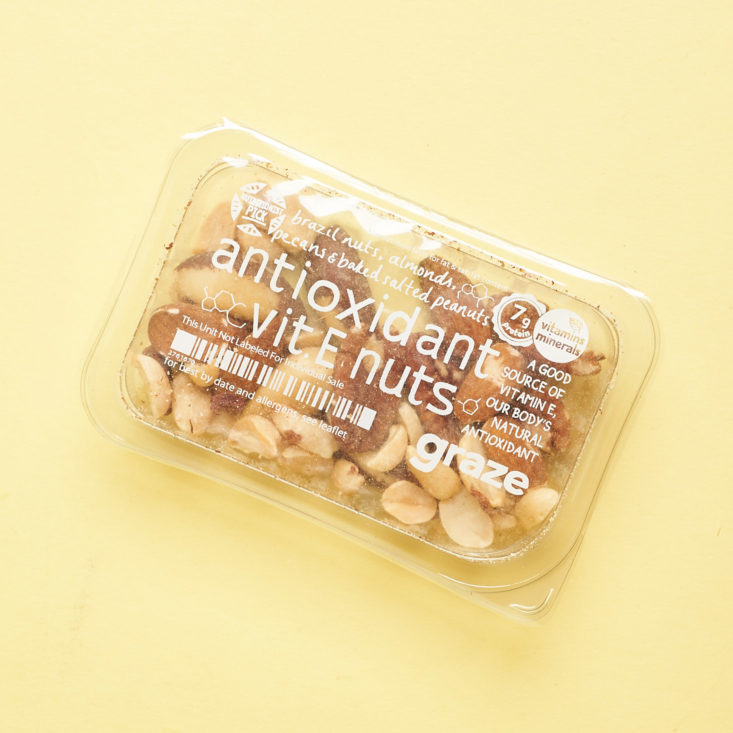 Graze December 2018 antioxidant nuts