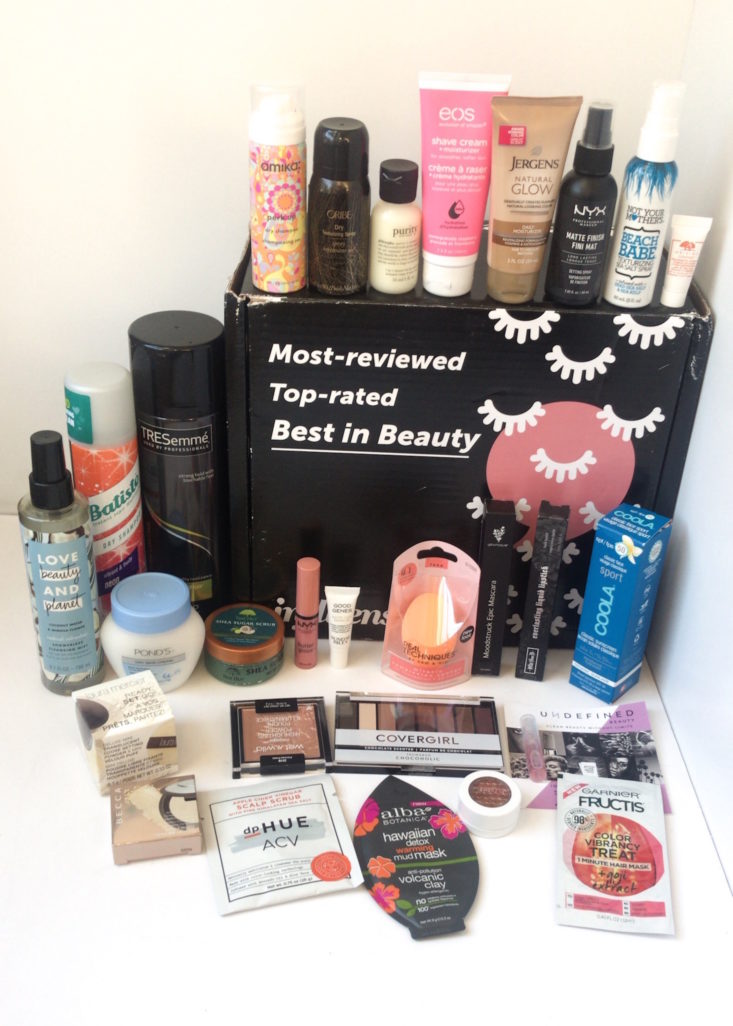 Influenster All Contents Front