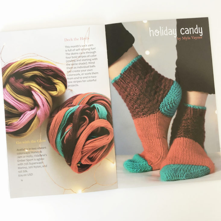 Knitcrate Sock Yarn December 2018 - Yarn Pages