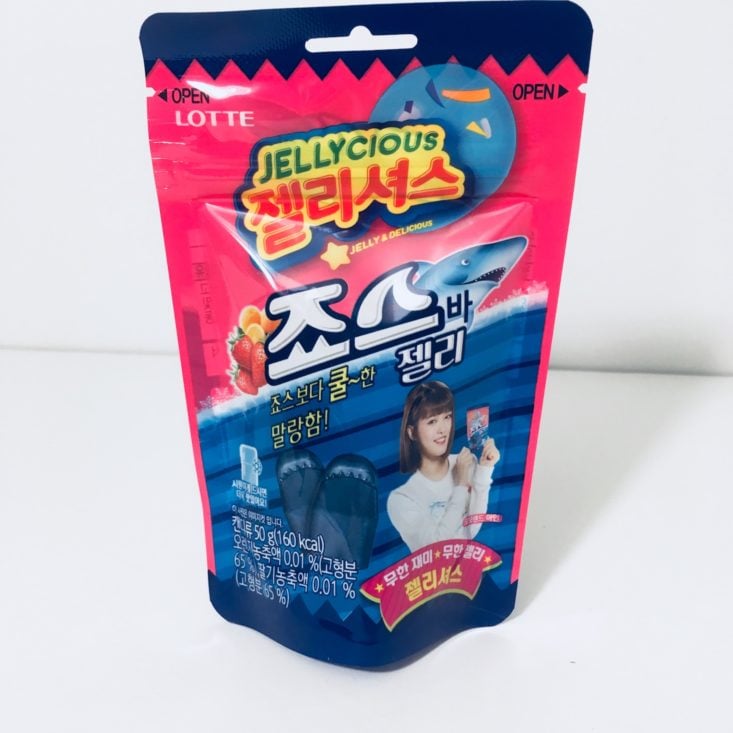 Korean Snacks Box Review December 2018 - JAWS JELLY FULL FRONT