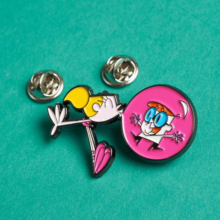 Lootcrate DX Laboratory November 2018 - Dexter's Laboratory Pin Top