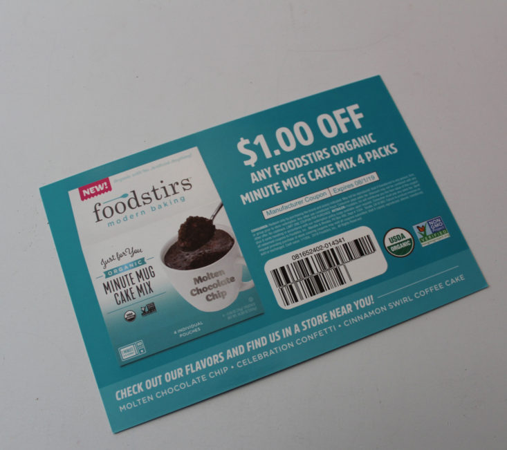 Love With Food December 2018 - Cake Coupon 1