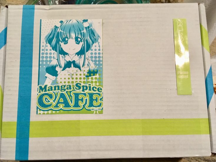 Manga Spice Cafe October 2018 - Box Review Top