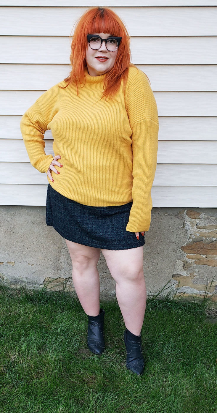 Nordstrom Trunk Box October 2018 - Tweed Miniskirt by Leith Front 1