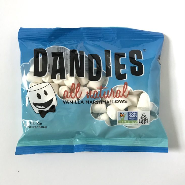 SnackSack Classic Box November 2018 - Dandies Vanilla Mini Marshmallows 2a