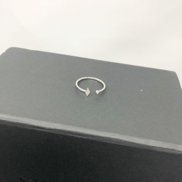 Switch Designer Jewelry Rental December 2018 - DO NOT DISTURB The Maldives Ring (Size 6) Open Front