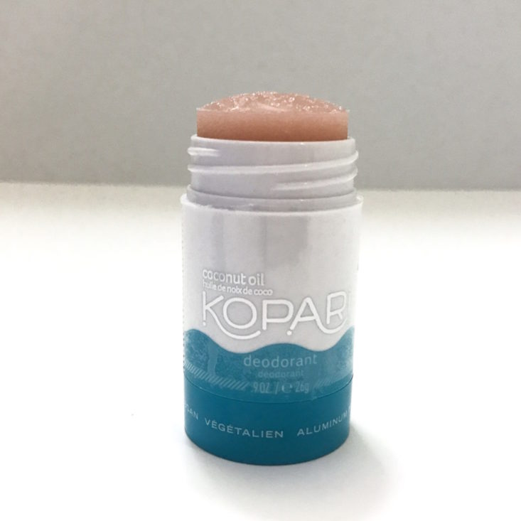 The Bless Box November 2018 - Kopari Mini Coconut Deodorant Open Front