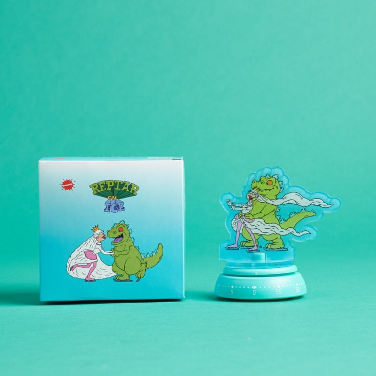 The Nick Box by Culturefly December 2018 - Spinning Reptar On Ice Kitchen Timer With Box Front