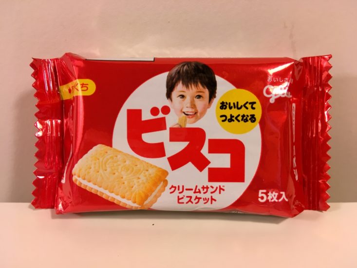 TokyoTreat Classic Review November 2018 - Glico Bisco Sandwich Snack Front