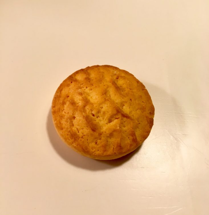 TokyoTreat Classic Santa’s Snacks December 2018 - Melon Bread Cookie Top