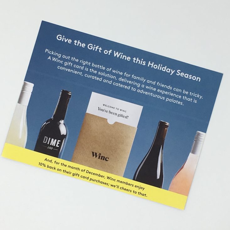 Winc Wine of the Month Review December 2018 - INFO CARD 2 Top