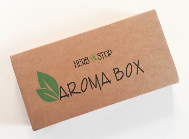 Aaroma Box by Herb Stop the Secure January 2019 - Box Review Top