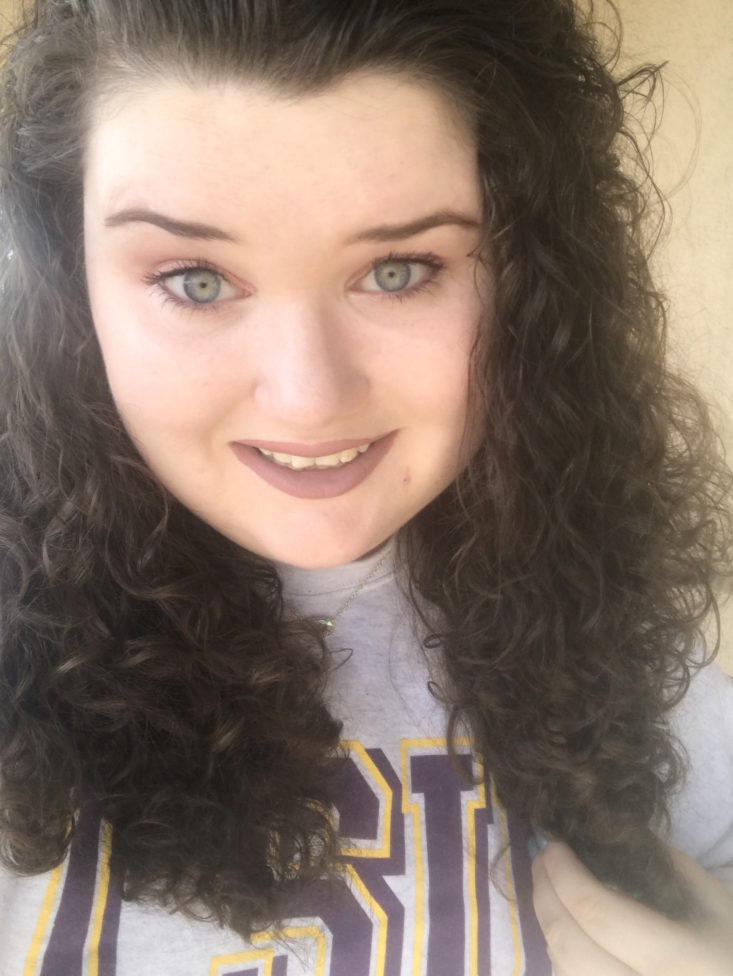 Birchbox Makeup January 2019 - Makeup Selfie 1