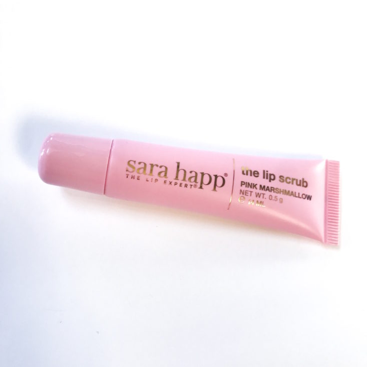 Birchbox Makeup January 2019 - Sara Happ The Lip Scrub In Pink Marshmallow