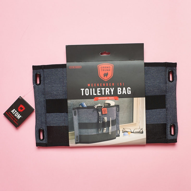 Bombay and Cedar For Him Winter toiletry bag in package