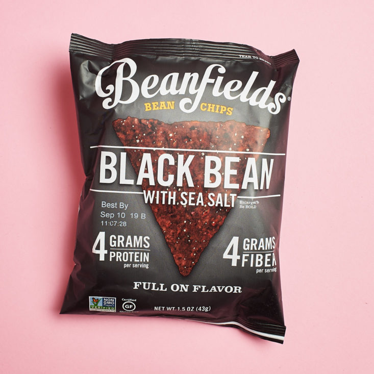 Bombay and Cedar For Him Winter black bean chips