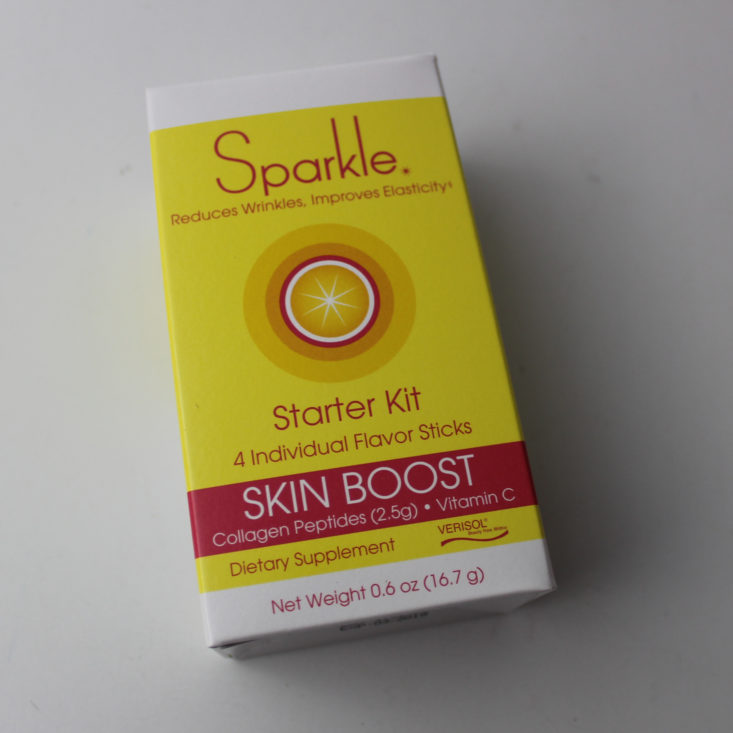Bulu Box December 2018 Review - Sparkle Skin Boost Starter Kit box Top
