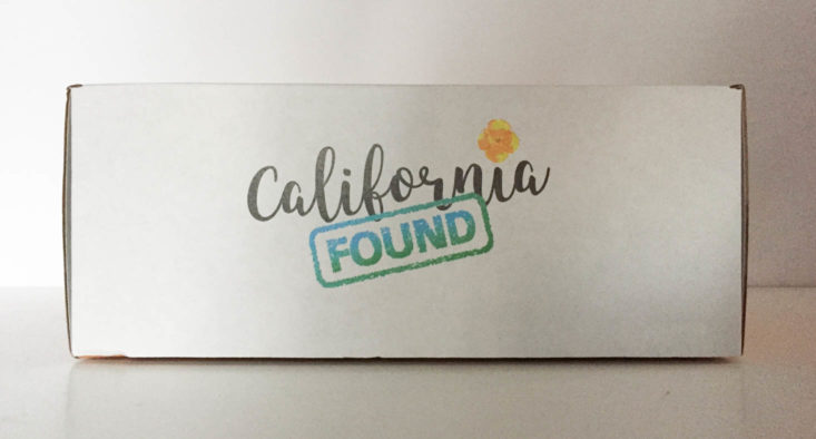 California Found December 2018 - Box Front