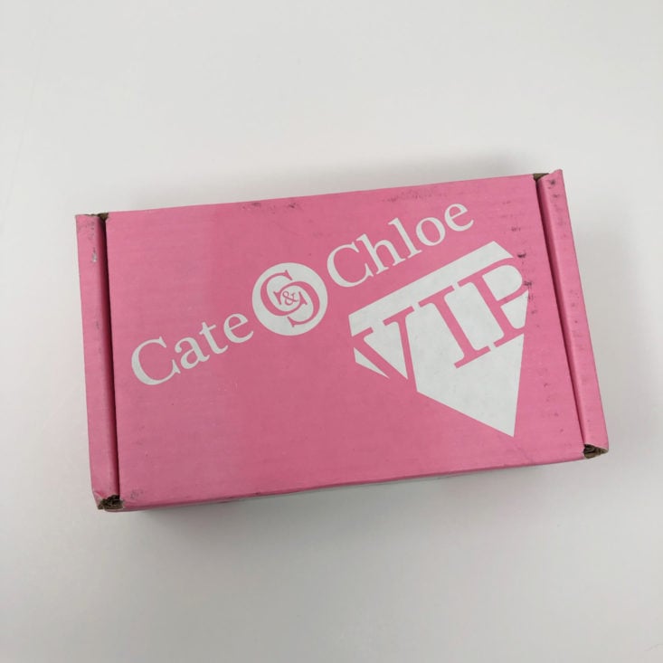 Cate &amp; Chloe Subscription Box January 2019 - Box Review Top