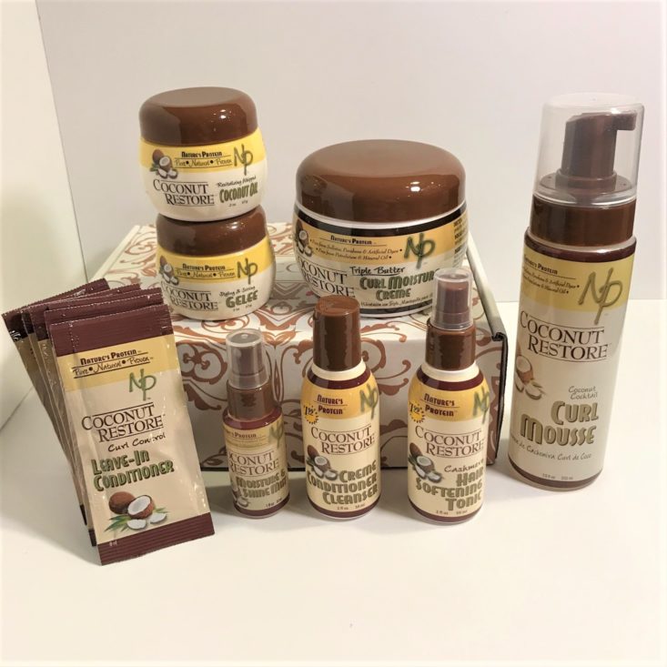 Cocotique “Restore & Renew” January 2019 - All Items Unboxed