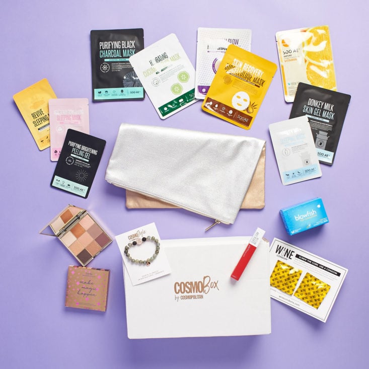 Cosmo Box January 2019 all contents