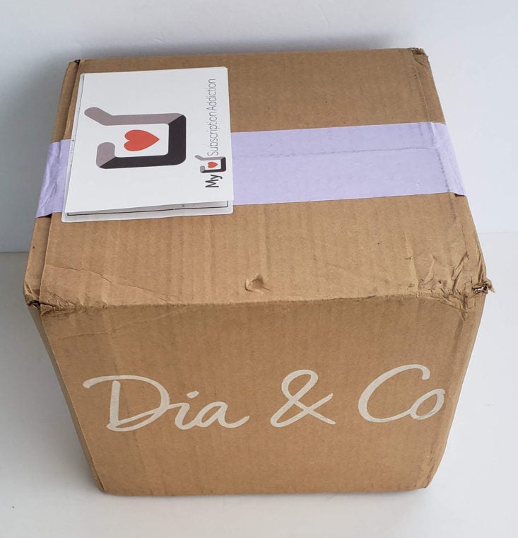 Dia and Co November 2018 Box - Box Review Front