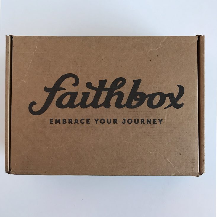 FaithBox January 2019 - Box Review Top