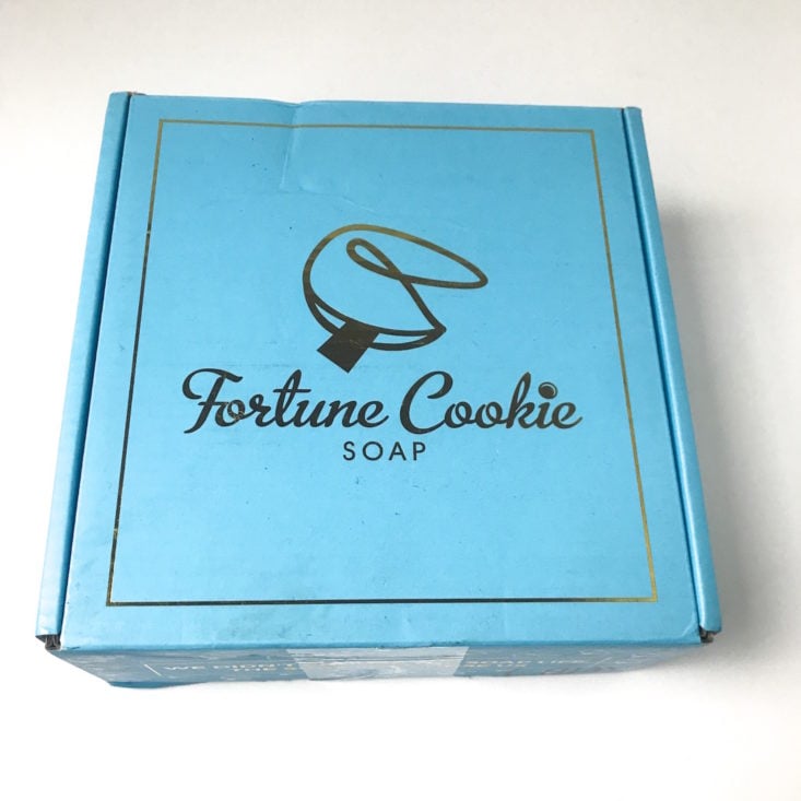 Fortune Cookie Soap Box December 2018 - Box Review Top