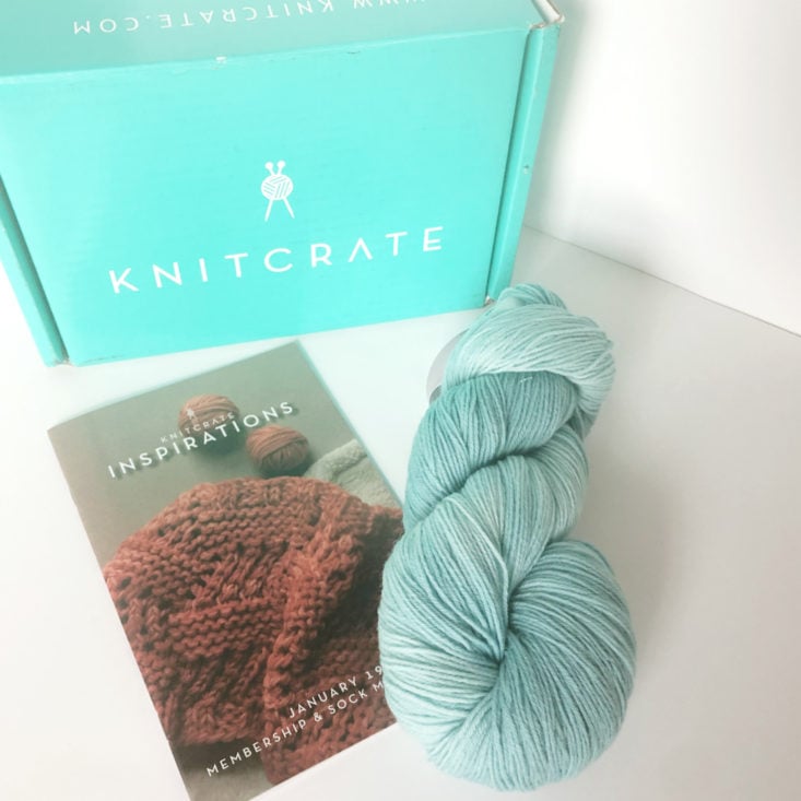 KnitCrate Sock Crate January 2019 - KS All Items