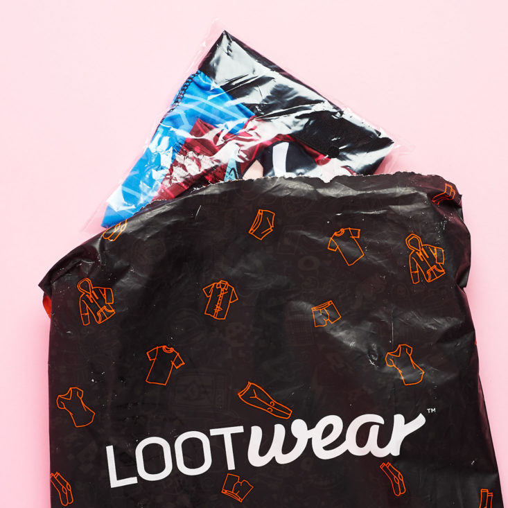 Loot Wear Undies Laboratory January 2019 - Box Open Top