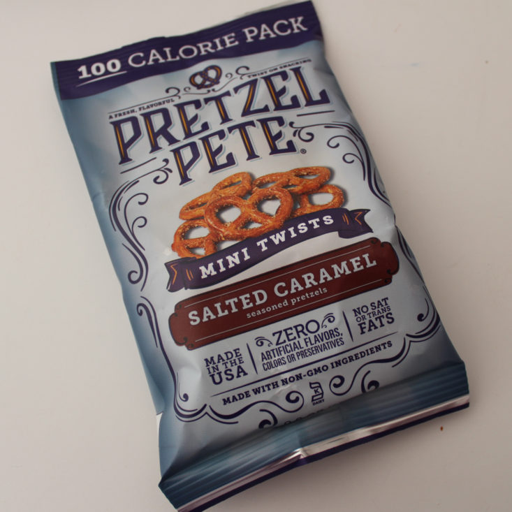 Love With Food Box January 2019 - Pretzel Pete Salted Caramel Mini Twists Top