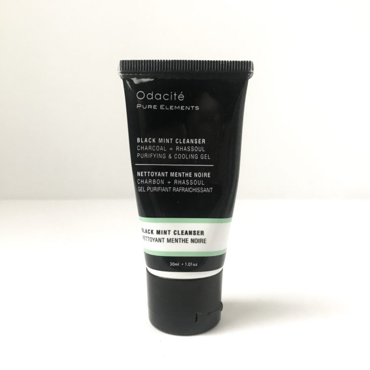 Naturisimo Detox Discovery Box January 2019 - Odacite Black Mint Cleanser Front