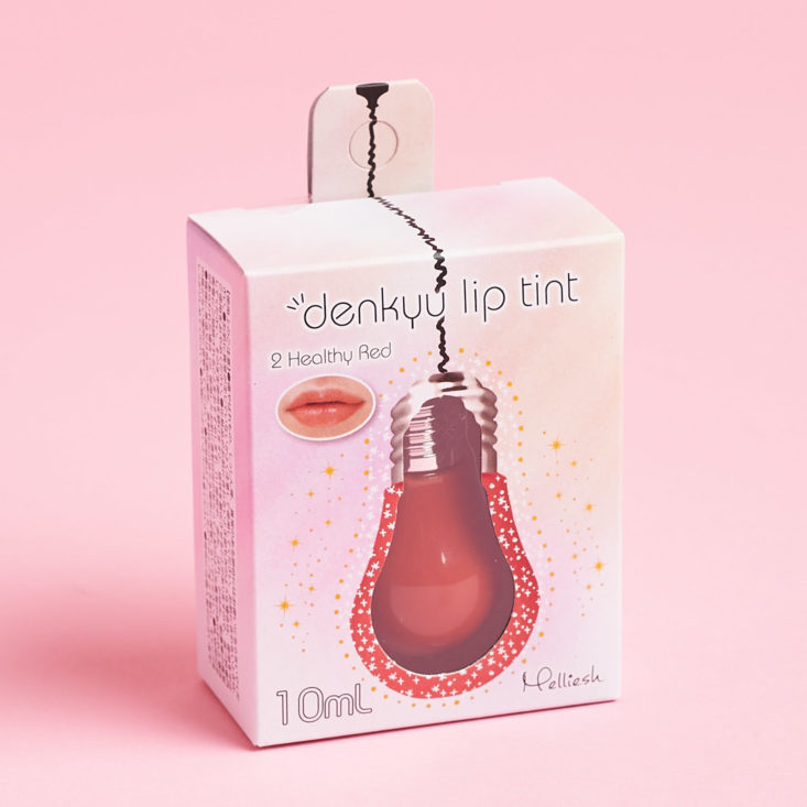 No Make No Life January 2019 lip tint in packaging