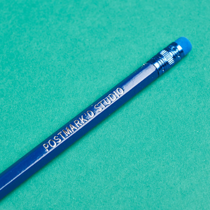 Postmarkd Studio blue pencil detail