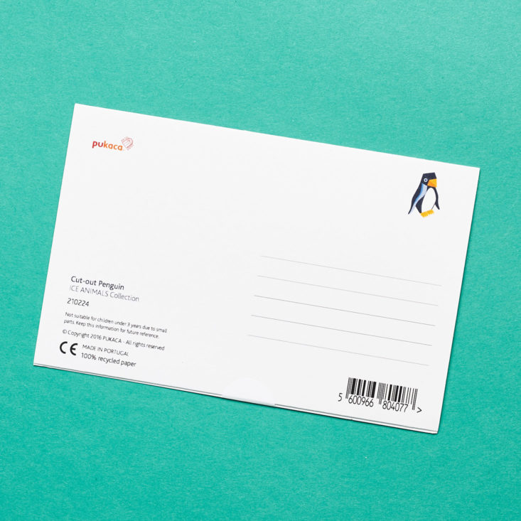 Postmarkd Studio 3D penguin info