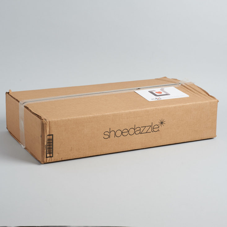 Shoedazzle shipping box