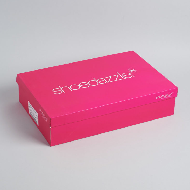 Shoedazzle pink shoebox