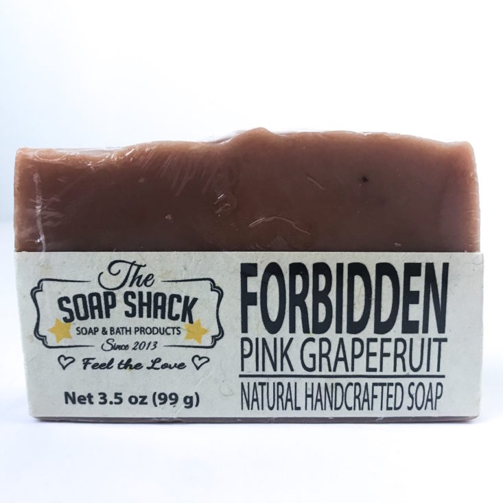 Soap Shack January 2019 - Grapefruit Front